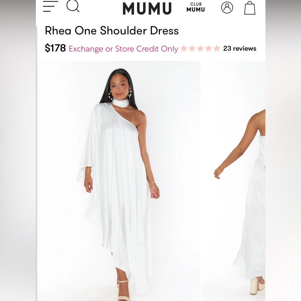 Show Me Your Mumu Rhea One Should dress in black size S